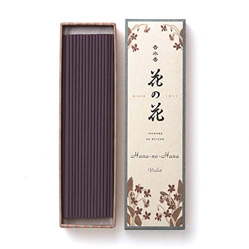 Amazon.com: nippon kodo Hana-no-Hana 40 Sticks (Violet), Japanese